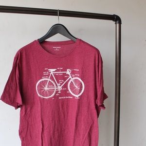 BANANA REPUBLIC HIPSTER BIKE TEE